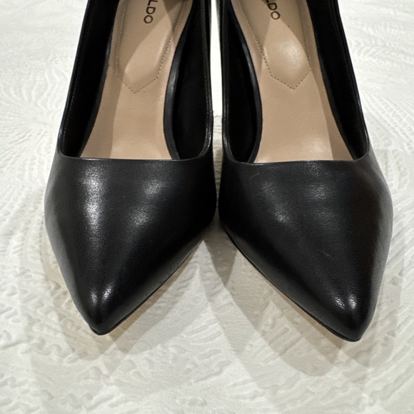 aldo Black High Heels,  women Size 8.5 - Picture 11 of 12